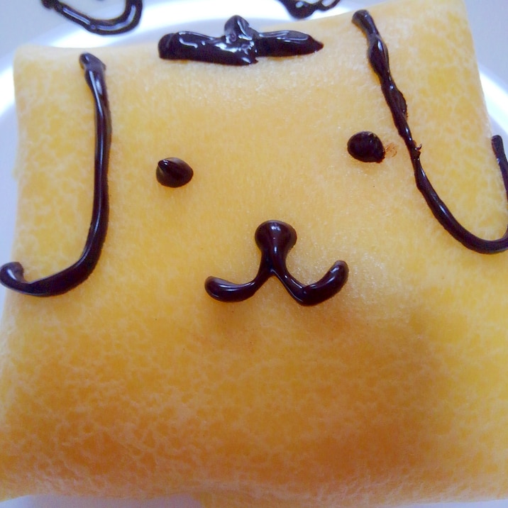ポムポムプリンのクレープ♡(いっしょに作れる♡)